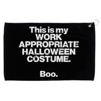 This Is My Work Appropriate Halloween Costume Boo Funny Grommeted Golf Towel