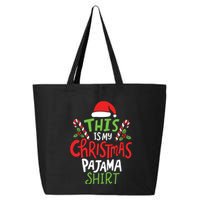 This Is My Christmas Pajama 25L Jumbo Tote
