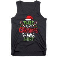 This Is My Christmas Pajama Tank Top