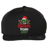 This Is My Christmas Pajama Wool Snapback Cap