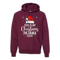 This Is My Christmas Pajama Lights Premium Hoodie