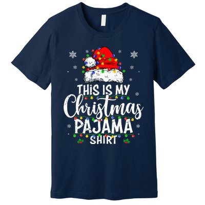 This Is My Christmas Pajama Lights Premium T-Shirt