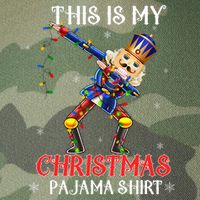 This Is My Christmas Pajama Dabbing Nutcracker Funny Legacy Tie Dye Trucker Hat