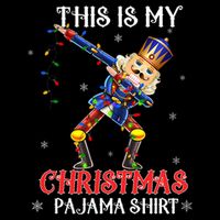 This Is My Christmas Pajama Dabbing Nutcracker Funny Impact Tech Backpack