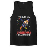 This Is My Christmas Pajama Dabbing Nutcracker Funny PosiCharge Competitor Tank
