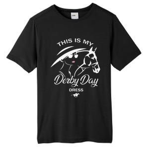 This Is My Derby Day Dress Funny KY Derby Horse Tall Fusion ChromaSoft Performance T-Shirt