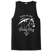 This Is My Derby Day Dress Funny KY Derby Horse PosiCharge Competitor Tank