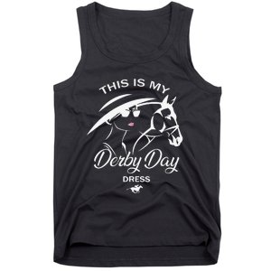 This Is My Derby Day Dress Funny KY Derby Horse Tank Top