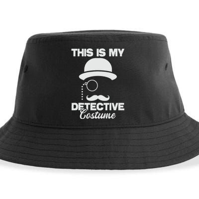 This Is My Detective Costume  True Crime Lover Investigator Sustainable Bucket Hat