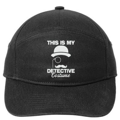 This Is My Detective Costume  True Crime Lover Investigator 7-Panel Snapback Hat