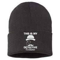 This Is My Detective Costume  True Crime Lover Investigator Sustainable Knit Beanie