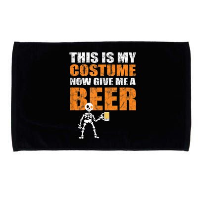 This Is My Costume Now Give Me A Beer Halloween Microfiber Hand Towel