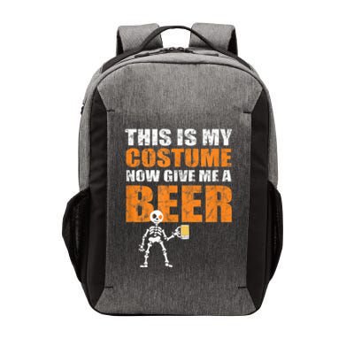 This Is My Costume Now Give Me A Beer Halloween Vector Backpack