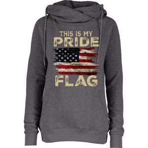 This Is My Pride Flag Usa American 4th Of July Womens Funnel Neck Pullover Hood