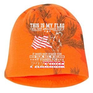 This Is My Flag I Will Not Apologize For It Kati - Camo Knit Beanie