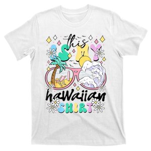 This Is My Hawaiian Groovy Tropical Luau Costume Party T-Shirt