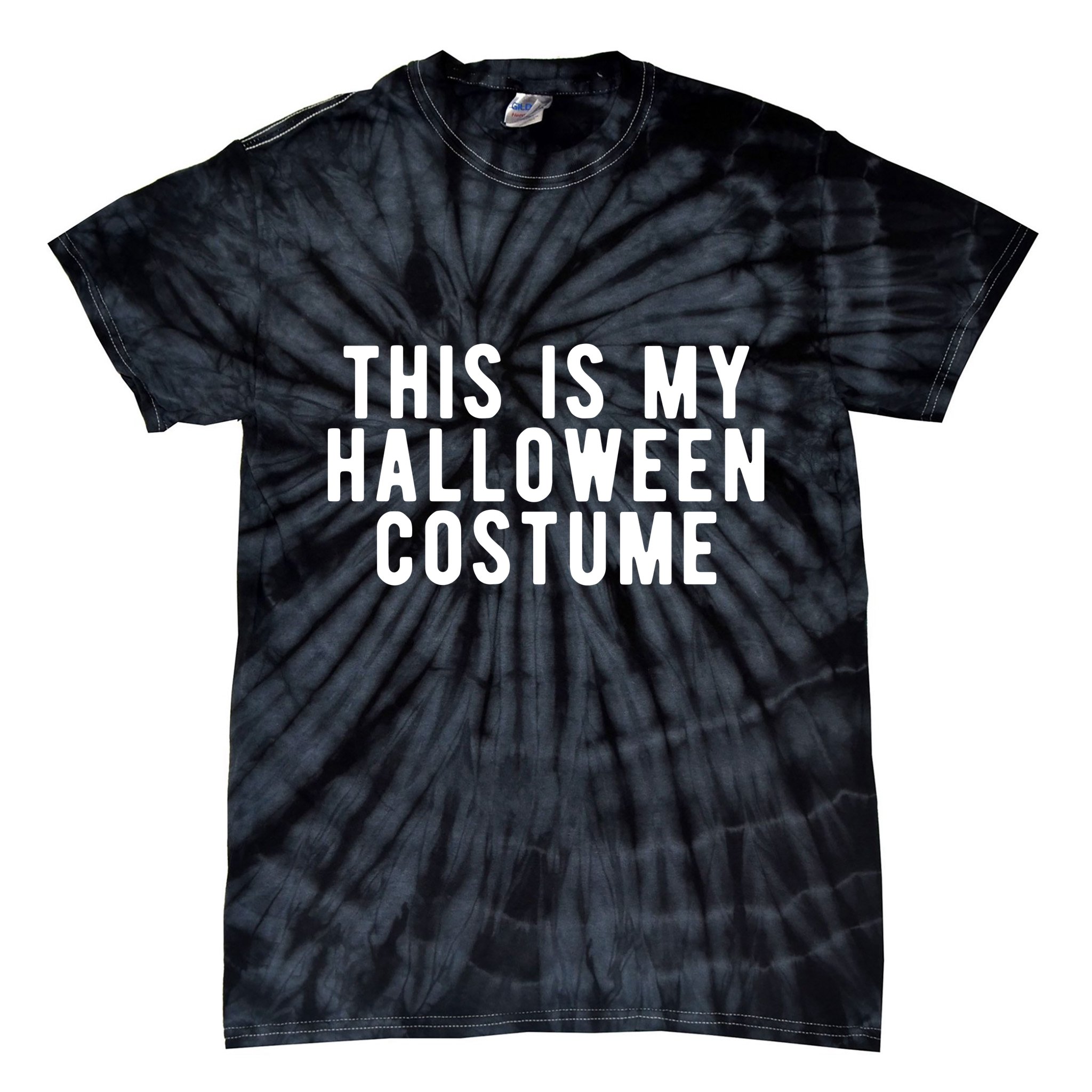 This Is My Halloween Costume Tie-Dye T-Shirt