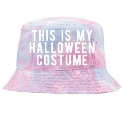 This Is My Halloween Costume Tie-Dyed Bucket Hat