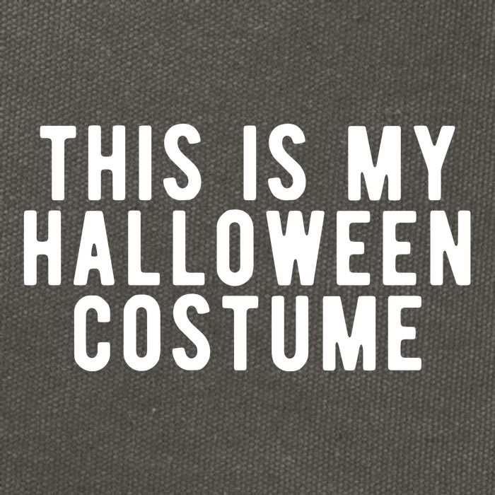 This Is My Halloween Costume Cotton Canvas Backpack