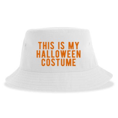 This Is My Halloween Costume Sustainable Bucket Hat