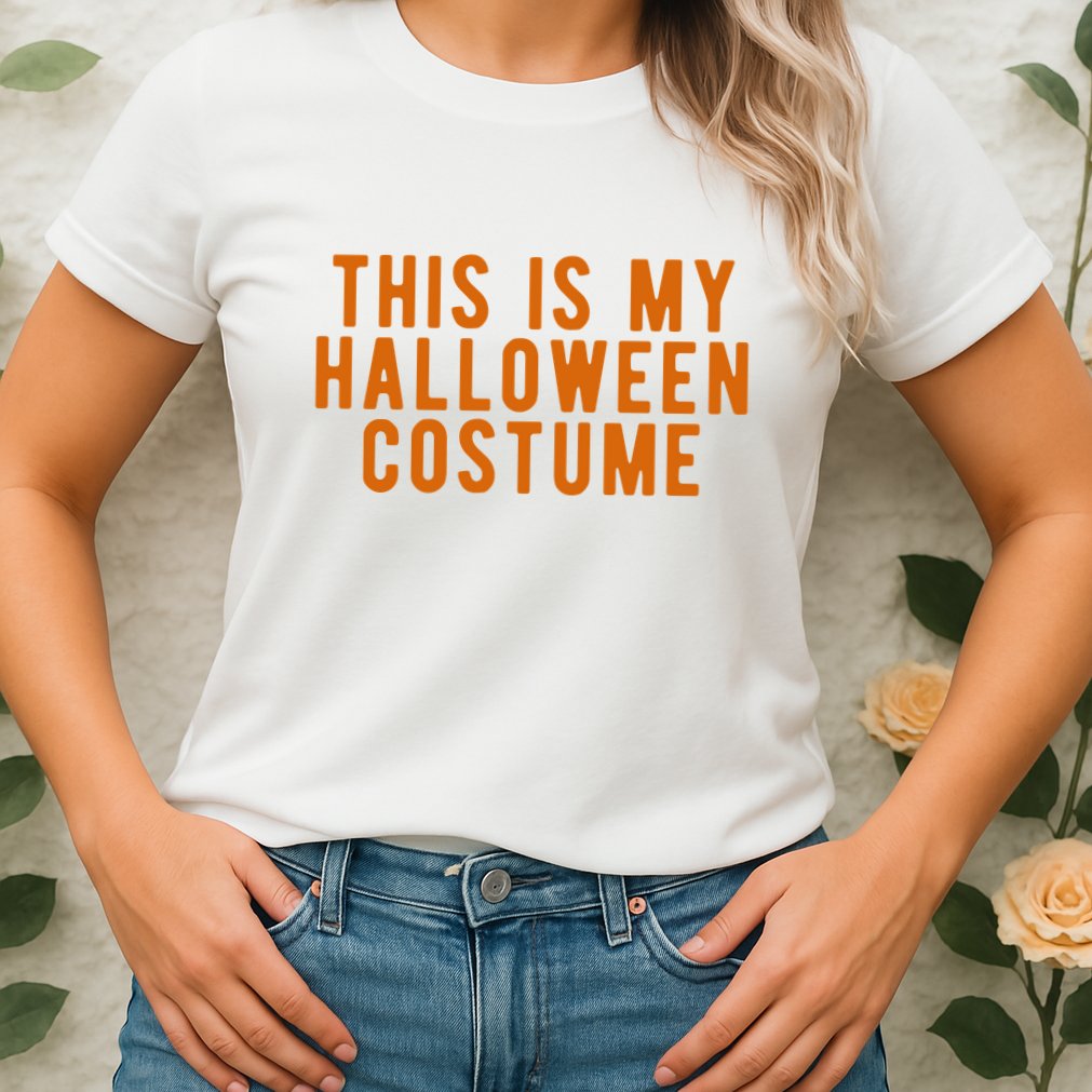 This Is My Halloween Costume Womens T-Shirt