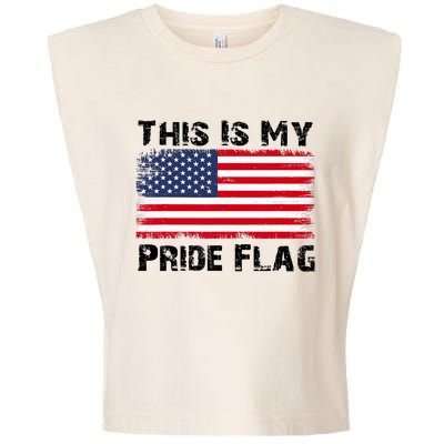 This Is My Pride Flag  Garment-Dyed Women's Muscle Tee