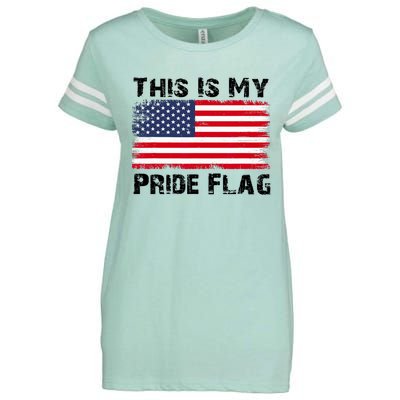 This Is My Pride Flag  Enza Ladies Jersey Football T-Shirt