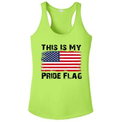 This Is My Pride Flag  Ladies PosiCharge Competitor Racerback Tank