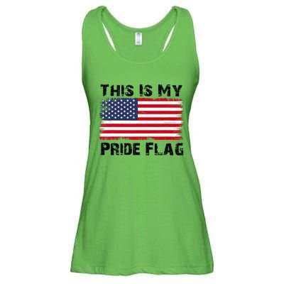 This Is My Pride Flag  Ladies Essential Flowy Tank