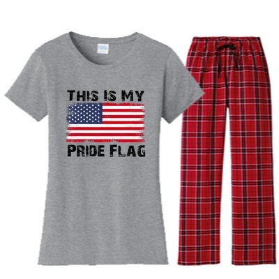 This Is My Pride Flag  Women's Flannel Pajama Set