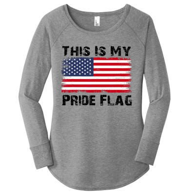 This Is My Pride Flag  Women's Perfect Tri Tunic Long Sleeve Shirt