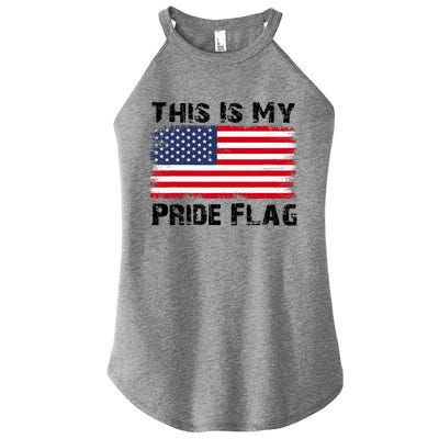 This Is My Pride Flag  Women's Perfect Tri Rocker Tank