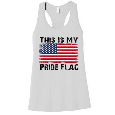 This Is My Pride Flag  Women's Racerback Tank