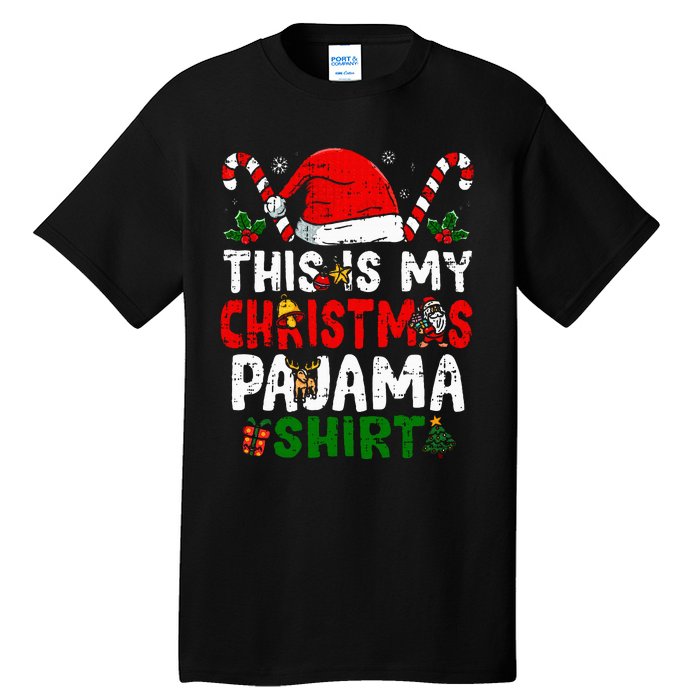 This Is My Christmas Pajama  Funny Christmas Tall T-Shirt