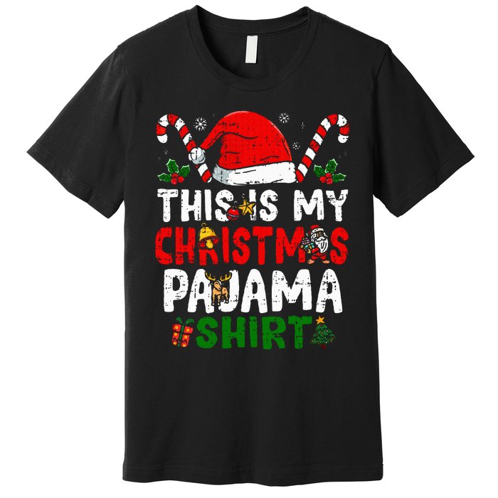 This Is My Christmas Pajama  Funny Christmas Premium T-Shirt