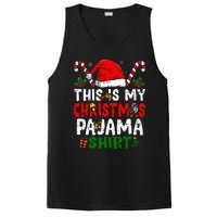 This Is My Christmas Pajama  Funny Christmas PosiCharge Competitor Tank