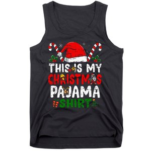 This Is My Christmas Pajama  Funny Christmas Tank Top