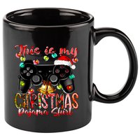 This Is My Christmas Pajama 11oz C Handle Ceramic Mug