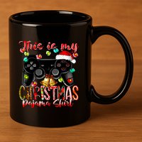This Is My Christmas Pajama 11oz C Handle Ceramic Mug