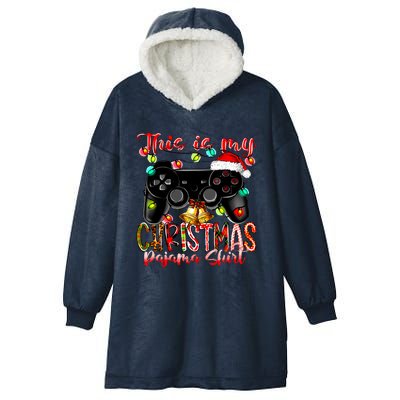 This Is My Christmas Pajama Hooded Wearable Blanket