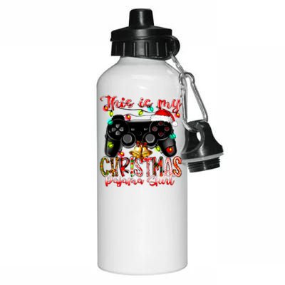 This Is My Christmas Pajama Aluminum Water Bottle