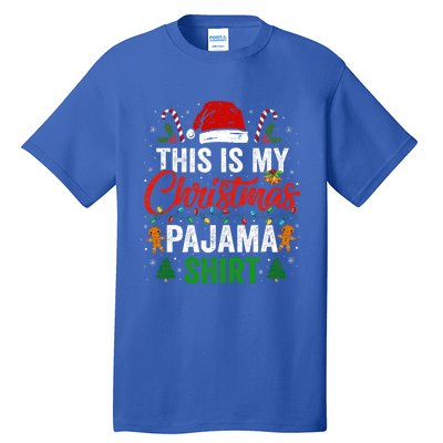 This Is My Christmas Pajama Funny Xmas PJs Tall T-Shirt