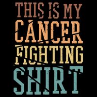 This Is My Cancer Fighting  Cancer Chemo Awareness Cooling Performance Crew T-Shirt