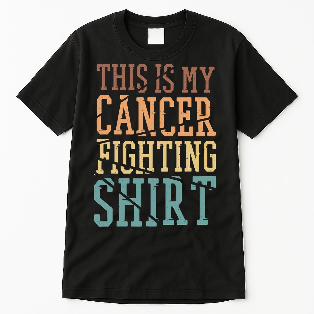 This Is My Cancer Fighting  Cancer Chemo Awareness Tall T-Shirt