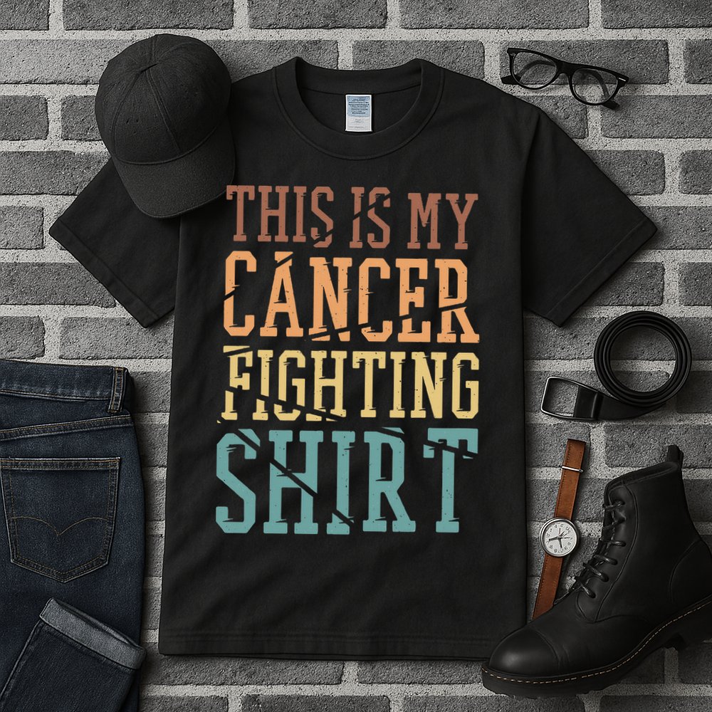 This Is My Cancer Fighting  Cancer Chemo Awareness Tall T-Shirt