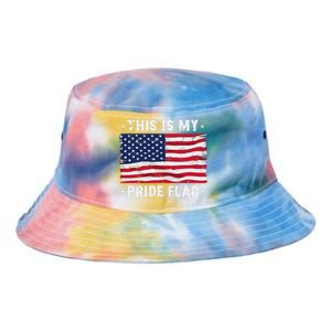 This Is My Pride Flag America Anti Lgbtq Patriot Tie Dye Newport Bucket Hat