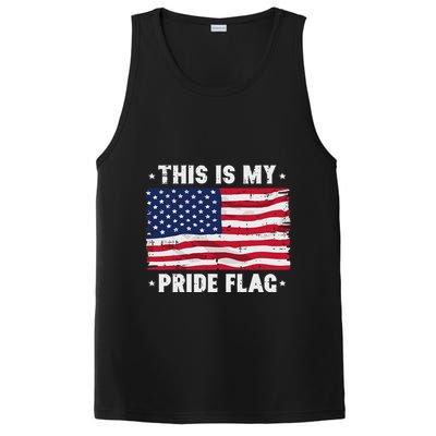 This Is My Pride Flag America Anti Lgbtq Patriot PosiCharge Competitor Tank