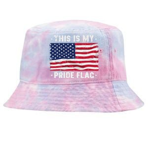 This Is My Pride Flag America Anti Lgbtq Patriot Tie-Dyed Bucket Hat