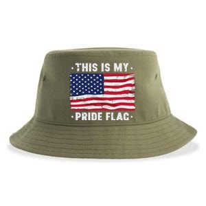 This Is My Pride Flag America Anti Lgbtq Patriot Sustainable Bucket Hat