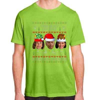 This Is My Ugliest Christmas Sweater Funny Joe Biden Kamala Adult ChromaSoft Performance T-Shirt